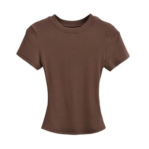 T-shirt imprimé pour femmes, été, décontracté, respirant, coton, manches courtes, doux, léger, élégant, tee-shirt féminin, vêtements de mode quotidiens - Product Image 6