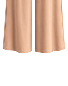 Custom Khaki Wide Leg Pants Women Casual High Waist <b>Drawstring</b> <b>Trousers</b> Loose Fit Straight Pants Comfortable Lounge Wear Fashion - Product Image 6