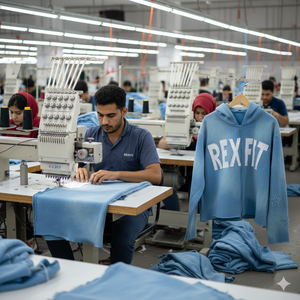 Nouveauté : Sweats à capuche et pulls pour hommes de haute qualité, à épaules tombantes, avec broderie effet vieilli, design optimal, effet délavé soleil, à fermeture éclair - Product Image 1