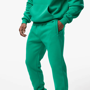 Sweat à capuche pour homme en molleton mélangé coton, coupe décontractée, col montant, demi-zip, poche kangourou, style streetwear urbain et mode décontractée - Product Image 4