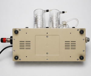 ชุดกลั่นน้ำแบบสองขั้นตอนสำหรับห้องปฏิบัติการ ทำจากแก้วบอโรซิลิเกตความบริสุทธิ์สูง กำลังการกลั่น 4 ลิตร/ชั่วโมง - Product Image 5