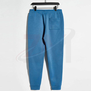 Nuevas llegadas: Conjunto de chándal unisex azul con capucha de marca personalizada, color liso, informal, deportivo, para hombre, venta al por mayor. - Product Image 5
