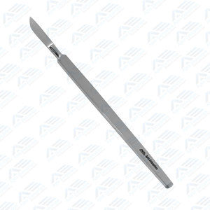 เครื่องมือผ่าตัดด้ามจับโลหะ18ซม. มีดผ่าขนาดใบมีด50มม. เครื่องมือทางการแพทย์ - Product Image 3