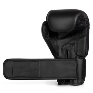 PU Waterproof Outdoor Boxing <b>Gloves</b> <b>12</b> <b>Oz</b> Lace-Up Training <b>Gloves</b> for Adults Full Finger Design - Product Image 2