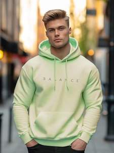 Sweat à capuche en coton pur 450 GSM, coupe oversize, délavé à l'acide, tendance pour homme, commandes en gros à prix compétitif - Product Image 5