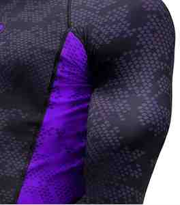 Chemises de compression pour hommes OEM de qualité supérieure, imprimées par sublimation, en polyester, pour la gym, le fitness, le surf et la plongée - Product Image 4