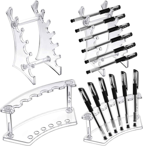 Support de Présentation pour Stylos en Acrylique Transparent, Organisateur de Bureau, Nouveauté, Design Élégant, Porte-Stylos en Acrylique Transparent - Product Image 1