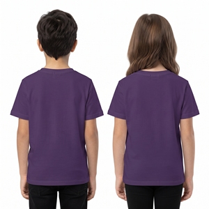 Camiseta Infantil con Estampado Floral de Corazón, Cuello en V, Unisex, Top con Flores Estampadas para Niños y Niñas, Ropa Casual Personalizada, Venta al Por Mayor OEM - Product Image 2