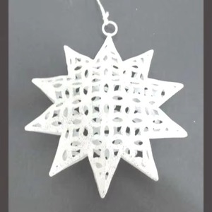 Attractive festive metal <b>stars</b> perfect <b>for</b> glamorous Christmas <b>tree</b> arrangements amazingly crafted by HRCRAFTVERSE - Product Image 3