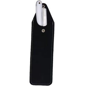 Navaja de barbero profesional de alta calidad, personalizada, de filo recto, plegable, para afeitar la barba, navaja de seguridad para salón, con logotipo personalizado. - Product Image 1