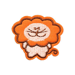Patchs brodés personnalisés de haute qualité en tissu sergé, thermocollants, motif floral, pour vestes et chapeaux - Product Image 1