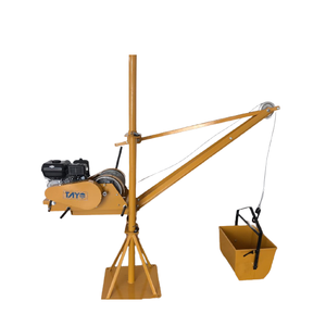 Grue de levage mini Tayo 100 kg, hauteur maximale 18 m, entretien facile, palan portable pour matériaux de construction, approvisionnement direct usine - Product Image 6