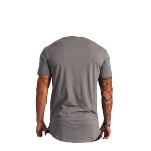 Camiseta de Manga Corta para Hombre, Cuello Redondo, Color Negro, Corte Regular, Diseño Liso, Informal, de Algodón - Product Image 5