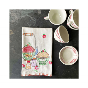 Bouilloires en coton 100% de qualité supérieure brodées torchons légers faits à la main de golf certifiés GOTS Inde OEM ODM quantité minimale de commande certifiés ISO - Product Image 1