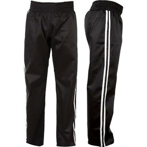 Pantalon de kickboxing professionnel à rayures latérales, taille haute, confortable, pour l'entraînement en arts martiaux, karaté, MMA, en vente - Product Image 2