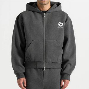 Fabricant professionnel de survêtements pour hommes de haute qualité, style zippé surdimensionné, taille et couleur personnalisées - Product Image 5