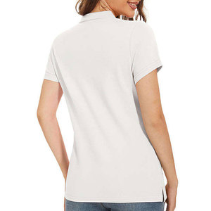 Nouveauté, prix bas, polos pour femmes, bonne qualité, services OEM, plusieurs couleurs, logo personnalisé, polos pour femmes - Product Image 4