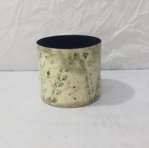 Maceta Redonda de Metal, Diseño Decorativo de Puntos, Moderna, para Interiores y Exteriores, Maceta de Hierro para Mesa, Hogar, Balcón - Product Image 5