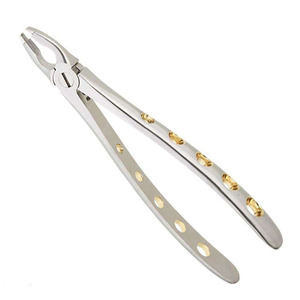Forceps d'extraction manuels pour molaires supérieures, instruments orthodontiques de laboratoire dentaire, légers, en acier inoxydable allemand, vente en gros - Product Image 3
