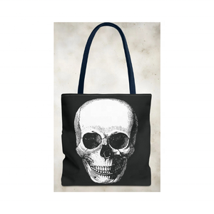 กระเป๋าโท้ทผ้าคอตตอนปักลายฮาโลวีนน้ำหนักเบางานแฮนด์เมดแบบโบฮีเมียนใช้ในชีวิตประจำวันทำจากผ้าฝ้าย100% ออกแบบได้อย่างยั่งยืน - Product Image 1