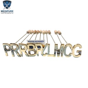 Hierro de Marcar de Calidad de Exportación con Números y Letras, Reutilizable, para Identificación de Ganado, Instrumentos Veterinarios - Product Image 4