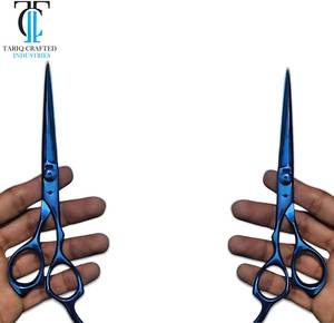 Stainless Steel Barber <b>Scissors</b> Professional Salon Hair Shears TARIQ CRAFTED INDUSTRIES - Product Image 6