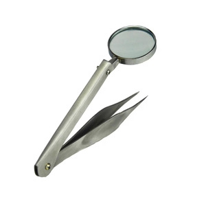 CE ISO Approved Durable Stainless Steel Splinter Tweezers Magnifier Precision Removal Tool for Eyebrow Use METAL MED CORPORATION - Product Image 6