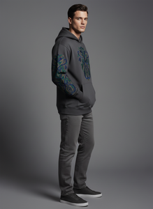 Sweat-shirts à capuche en molleton 100% coton, design graphique personnalisé, fabrication au Pakistan, unisexe, automne - Product Image 5