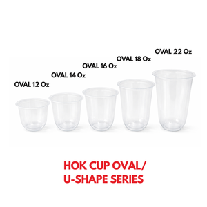 แก้วพลาสติก PP โพลีโพรพิลีน รูปทรงตัวยู ขนาด 16 ออนซ์ สำหรับเมนูร้านกาแฟ ผลิตในอินโดนีเซีย คุณภาพดี เหมาะสำหรับอาหาร - Product Image 5