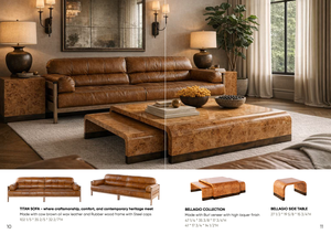 Leather <b>Sofa</b> 3 Seater Modern <b>Brown</b> Genuine Leather Couch Durable Upholstery Wood Legs Export from Factory Direct - Product Image 2