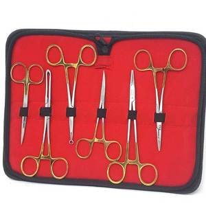 Juego de Instrumentos Quirúrgicos Ortopédicos sin Suturas para Vasectomía Equina, 6 Piezas, Acero Inoxidable Alemán, Certificado CE, Urología Quirúrgica - Product Image 5