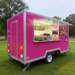 Remolque de Comida Móvil, Totalmente Equipado, Restaurante Comercial, Servicio de Comida Rápida, Barra de Jugos de Fibra de Vidrio, Carrito de Café - Product Image 5