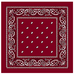Custom Print Logo <b>Bandana</b> for Hair Colorful on Stock 100% Cotton <b>Bandana</b> <b>Headband</b> For Street Wear - Product Image 1