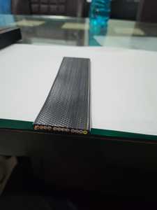 Cable Plano Industrial CMK de 4 Núcleos x 2.5 mm² de Goma para Elevadores, 750V Baja Tensión, 16 AWG, 40°C a 105°C, India - Product Image 4