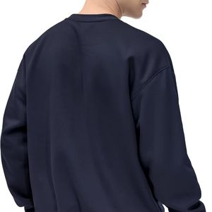 เสื้อสเวตเชิ้ตคอกลมทรงโอเวอร์ไซส์สำหรับผู้ชาย สไตล์สตรีทแวร์ ขายส่ง เสื้อผ้าลำลอง - Product Image 3