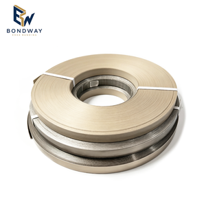 Banda de Borde de PVC <span class=keywords><strong>con</strong></span> Efecto Metálico para Puertas de Armarios y Gabinetes, Textura Metálica, Resistente al Desgaste, Ecológica, Paneles Personalizados para Muebles - Product Image 2