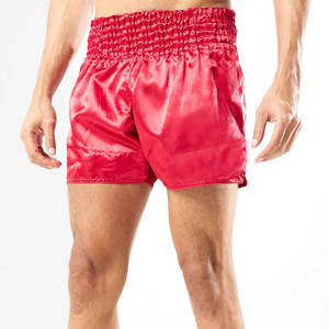 กางเกงมวยไทยประสิทธิภาพสูง ตะเข็บทนทานและดีไซน์เอวที่ยืดหยุ่น เหมาะสำหรับนักมวยฝึกซ้อมและการฝึกซ้อมแบบสปาร์ริง - Product Image 1