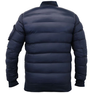 Vestes matelassées en gros, conception de logo personnalisé OEM, vestes matelassées pour hommes, manteau d'hiver rembourré épais pour hommes - Product Image 2