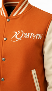 Vêtements d'extérieur professionnels de style athlétique avec doublure matelassée, broderies et patchs, style vintage américain - Product Image 4