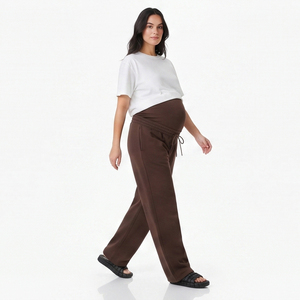 Pantalones de Maternidad para Hospital, Pantalones de Lactancia 100% Algodón, Pantalones de Pijama para Mujer, Pantalones Deportivos de Maternidad - Product Image 3