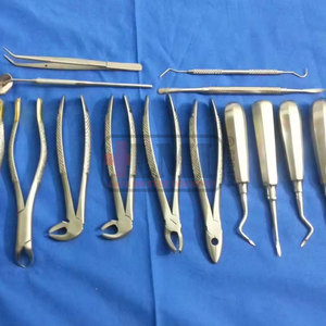 Ensembles d'instruments dentaires en acier inoxydable de qualité supérieure, poignées ergonomiques manuelles, outils chirurgicaux réutilisables, haute qualité pour l'examen - Product Image 6
