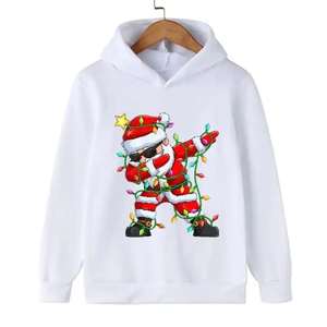 LAAL SPORTS Sudadera con capucha roja de Papá Noel para hombre, jersey de manga larga transpirable para invierno, técnica lavada sostenible - Product Image 3