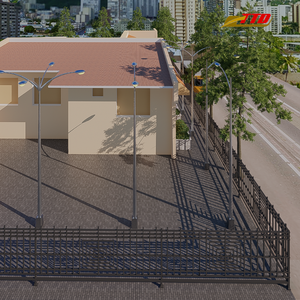 Valla de Seguridad de Hierro Confiable, Diseñada con Tecnología Avanzada para Máxima Seguridad, Bajo Mantenimiento, Rendimiento Duradero, Opciones de Modelado 3D - Product Image 2