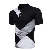 Polo de qualité supérieure pour hommes, design uni, t-shirt polo pour hommes, taille plus, polos respirants pour hommes