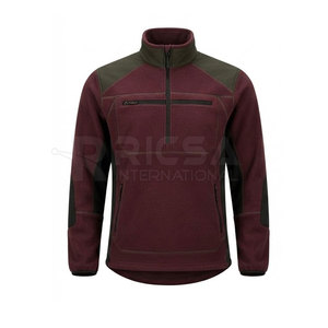 Vêtements de chasse et d'entraînement en plein air pour hommes, couche intermédiaire polaire, chauds, imperméables, respirants, légers, tissu extensible, pour temps froid - Product Image 2