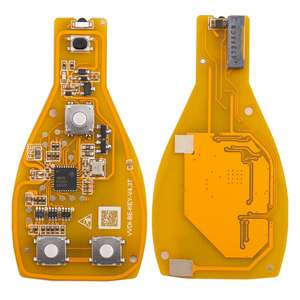 نسخة الاتحاد الأوروبي/الولايات المتحدة من XHORSE BE Key <span class=keywords><strong>Pro</strong></span>، لوحة صفراء، 5 قطع، نسخة محسنة، مبرمج مفاتيح كامل النظام للسيارات OBD وEEPROM - Product Image 1