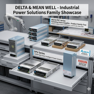 Fuente de Alimentación Mean Well 24V 48V 3200W Serie DPU-3200 DPU-3200-24 |   Distribuidor Autorizado 100% Original |   Stock Disponible - Product Image 4