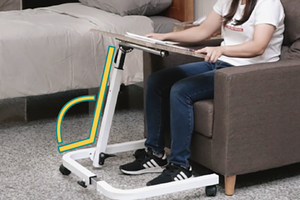 Nhà Văn phòng Máy Tính Xách Tay Bảng các nhà sản xuất cung cấp có thể điều chỉnh <span class=keywords><strong>overbed</strong></span> bảng - Product Image 5