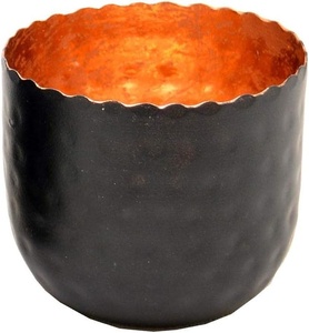 Black Copper Tealight Candle Holder Handmade Metal Candle <b>Stand</b> for Table Centerpiece Home Decor Wholesale - Product Image 2