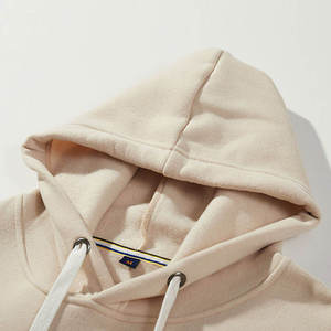 Sweat-shirts à capuche épais en molleton 35% coton, sublimation haute qualité, personnalisables, unis, pour hommes. - Product Image 4
